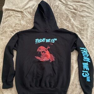 Ripple Junction Friday the 13th Dark Gray Hoodie